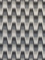 Stockholm Chevron Black and Grey Fabric WTG-265605 by Thibaut Fabrics for sale at Wallpapers To Go