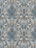 Narbeth Slate and Grey Fabric WTG-266807 by Anna French Fabrics for sale at Wallpapers To Go