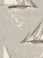 Round The Island Antique Wallpaper WTG-267023 by Mulberry Home Wallpaper for sale at Wallpapers To Go