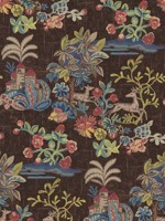 Knights Tale Cocoa Wallpaper WTG-268733 by G P & J Baker Wallpaper for sale at Wallpapers To Go