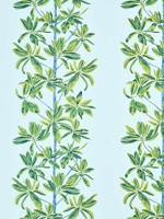 Mangrove Tree Turquoise Fabric WTG-271335 by Thibaut Fabrics for sale at Wallpapers To Go