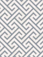 Greek Key XL Blue Wallpaper WTG-272273 by Veer Decor Wallpaper for sale at Wallpapers To Go