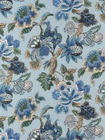 Stockbridge Blue Fabric WTG-274699 by Anna French Fabrics for sale at Wallpapers To Go