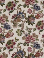 Stockbridge Apricot and Slate Fabric WTG-274700 by Anna French Fabrics for sale at Wallpapers To Go