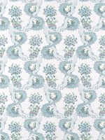 Antoinette Blue and Plum Fabric WTG-274703 by Anna French Fabrics for sale at Wallpapers To Go