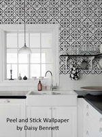 Peel and Stick Wallpaper by Daisy Bennett