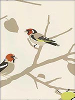 A Twitter Summer Wallpaper 5005031 by Schumacher Wallpaper for sale at Wallpapers To Go