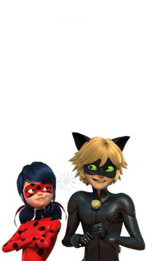 Cat Noir iPhone Wallpaper