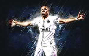 Kylian Mbappé Desktop Wallpaper