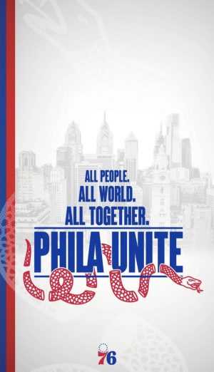 Philadelphia 76ers Phone Wallpaper