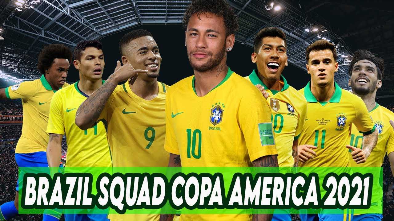 Brazil squad copa america 2021