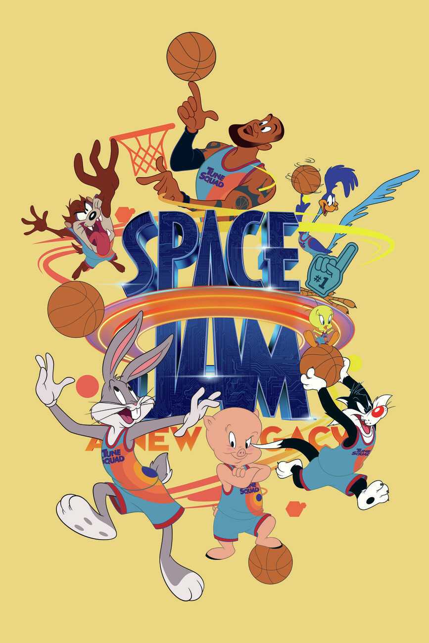 Desktop Space Jam 2 Wallpaper with the keywords Bugs bunny, Cartoon, James,...