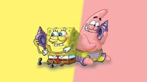 Spongebob And Patrick Best Friends Desktop Wallpaper