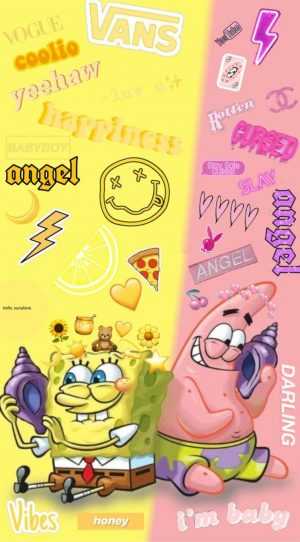 Spongebob And Patrick Best Friends Wallpaper