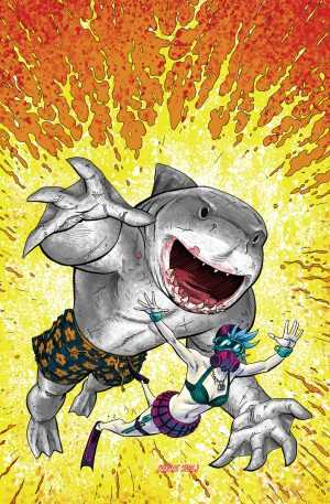 King Shark Suicide Squad Wallpaper
