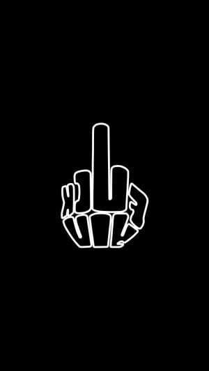 Middle Finger Wallpaper