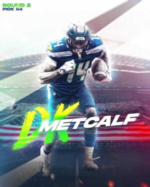 DK Metcalf Wallpaper