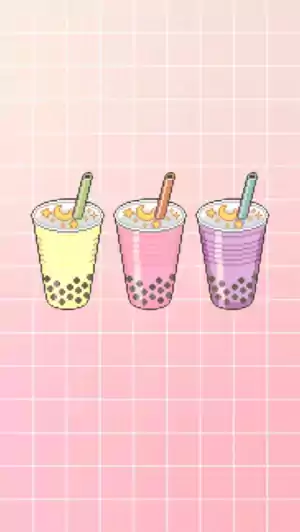 Cute Boba Wallpaper