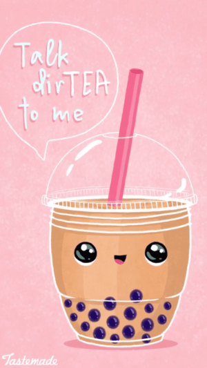 Cute Boba Wallpaper