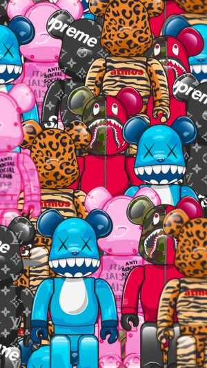 Bearbrick Wallpaper