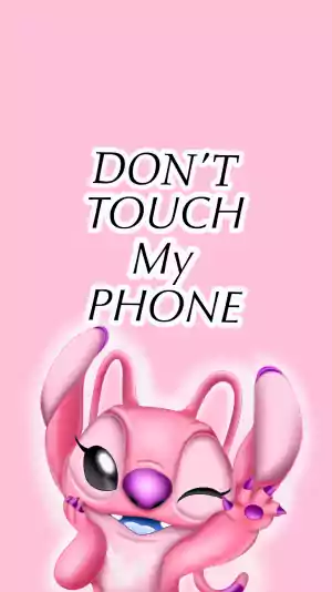 Dont Touch My iPad Wallpaper