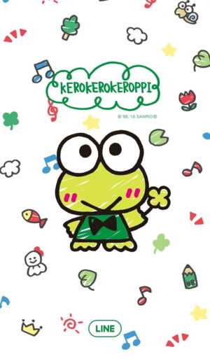 Background Keroppi Wallpaper