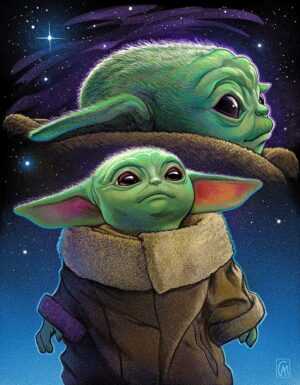 Background Baby Yoda Wallpaper